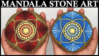Mandala Dot Painting How To Paint Stones Dotting Artist Tutorial Art Mandalas #mandala #art